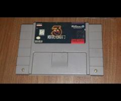 Mortal Kombat 3 SNES cartridge